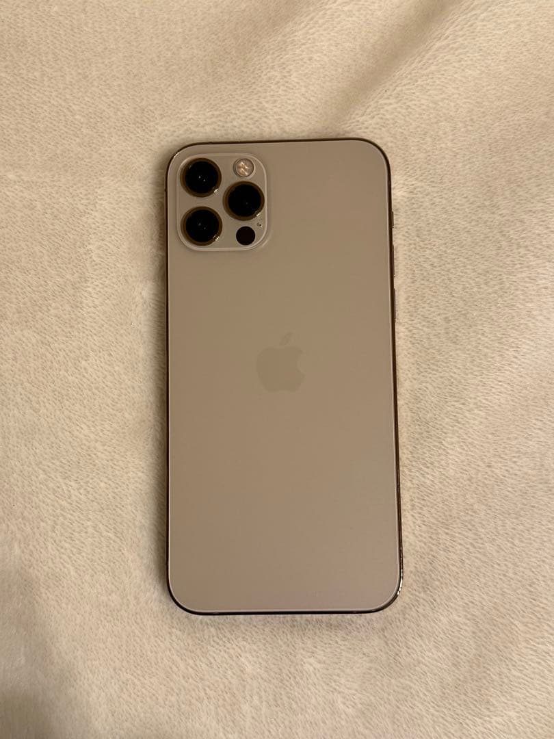 iPhone12pro  GOLD 256GB 保護フィルム付き SIMフリー